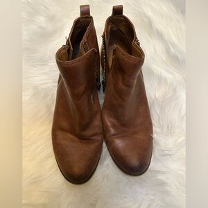 Lucky brand genuine leather bootie